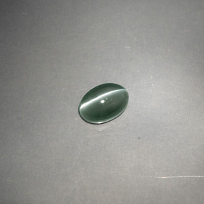 Crisoberillo effetto occhio di gatto Verde naturale da 0.68 ct, Trasparente, Trasparente/Traslucido