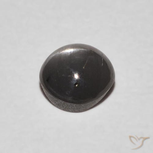 Crisoberillo effetto occhio di gatto Grigio medio naturale da 0.63 ct, Ovale, Opaco