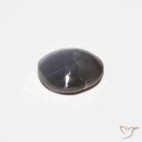 Crisoberillo effetto occhio di gatto Medium Dark-Grey naturale da 0.29 ct, Ovale, Opaco