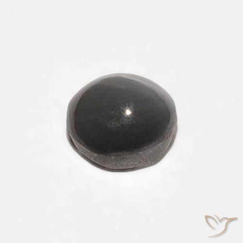 Crisoberillo effetto occhio di gatto Grigio molto chiaro naturale da 0.38 ct, Ovale, Opaco