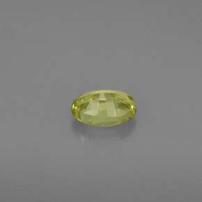 Crisoberillo Verde dorato naturale da 0.53 ct, Taglio ovale, VVS