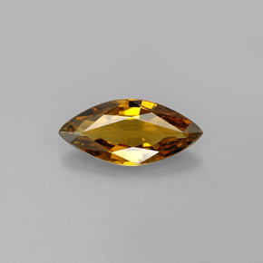 Crisoberillo naturale giallo da 1,14 ct, marchesa, VVS-VS
