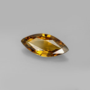 Crisoberillo naturale giallo da 1,14 ct, marchesa, VVS-VS