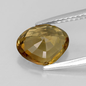 Crisoberillo naturale giallo da 2,24 ct, taglio a pera, VVS-VS