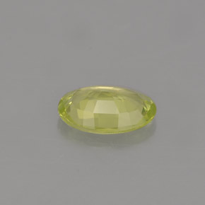 Crisoberillo naturale verde da 0,69 ct, taglio ovale, VVS-VS