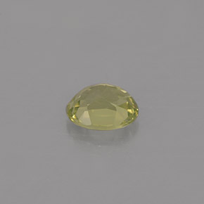 Crisoberillo naturale verde da 0,48 ct, taglio ovale, VVS-VS