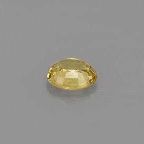 Crisoberillo naturale giallo da 0,71 ct, taglio ovale, VVS-VS