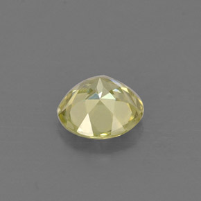 Crisoberillo naturale giallo da 0,68 ct, taglio rotondo, VVS