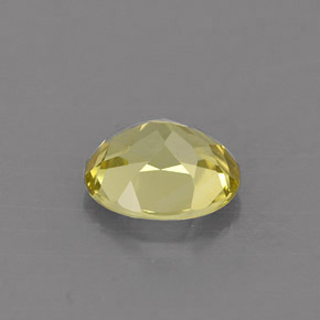 Crisoberillo naturale giallo da 0,72 ct, taglio ovale, VVS-VS