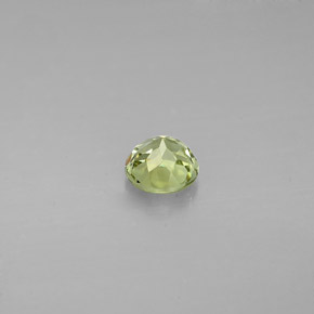 Crisoberillo naturale verde da 0,58 ct, taglio rotondo, VVS