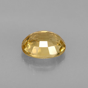Crisoberillo naturale giallo da 0,98 ct, taglio ovale, VS