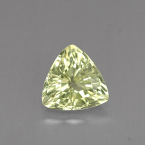 Crisoberillo naturale verde da 1,04 ct, trillion, VVS-VS