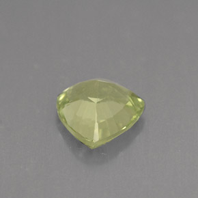 Crisoberillo naturale verde da 1,04 ct, trillion, VVS-VS
