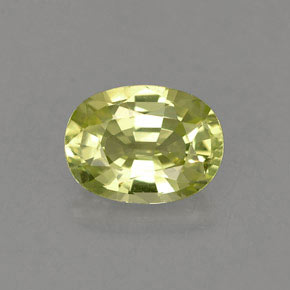 Crisoberillo naturale oro da 1,40 ct, taglio ovale, VVS-VS