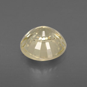 Crisoberillo Giallo naturale da 1.59 ct, Taglio rotondo, VVS-VS