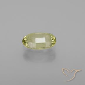 Crisoberillo Limone giallo naturale da 1.14 ct, Ovale, VS