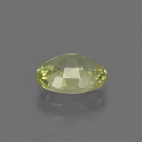 Crisoberillo Verde dorato naturale da 1.48 ct, Taglio ovale, VVS