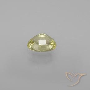 Crisoberillo Giallo medio naturale da 1.06 ct, Ovale, VVS