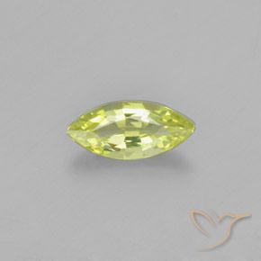 1.26ct Naturale Limone giallo Crisoberillo, Taglio marquise, VVS