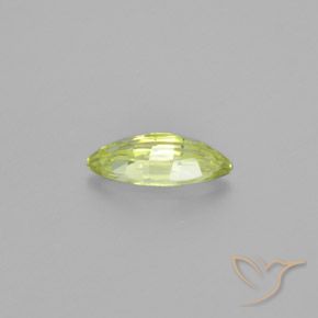 Crisoberillo Limone giallo naturale da 1.26 ct, Taglio marquise, VVS