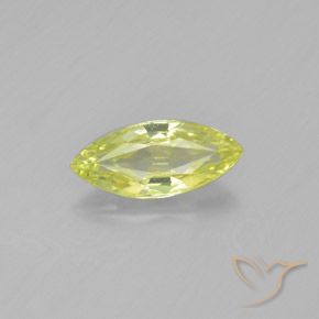 Crisoberillo Giallo medio naturale da 1.46 ct, Taglio marquise, VVS-VS