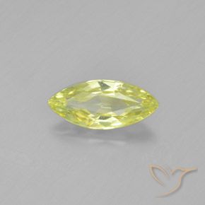 Crisoberillo Giallo medio naturale da 1.46 ct, Taglio marquise, VVS-VS