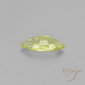 Crisoberillo Giallo medio naturale da 1.46 ct, Taglio marquise, VVS-VS