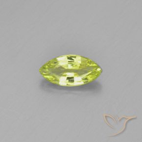 1.01ct Naturale Giallo medio Crisoberillo, Taglio marquise, VVS