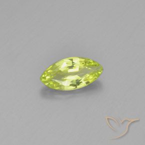 Crisoberillo Giallo medio naturale da 1.01 ct, Taglio marquise, VVS