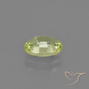 Crisoberillo Giallo verde naturale da 1.15 ct, Ovale, VVS-VS