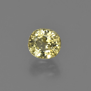 Crisoberillo naturale verde da 1,06 ct, taglio ovale, VVS-VS