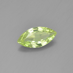 Crisoberillo naturale verde da 1,13 ct, marchesa, VVS-VS