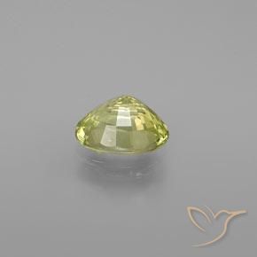 Crisoberillo Giallo verdastro naturale da 1.31 ct, Ovale, VVS-VS