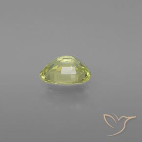 Crisoberillo Giallo medio naturale da 1.22 ct, Ovale, VVS-VS