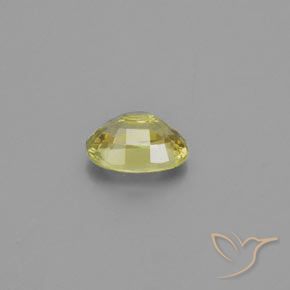 Crisoberillo Giallo medio-chiaro naturale da 1.01 ct, Ovale, VVS-VS