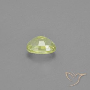 Crisoberillo Limone giallo naturale da 1.15 ct, Ovale, VVS