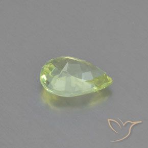Crisoberillo Verde lime naturale da 1.05 ct, Forma a pera, VVS