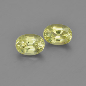 Gemme di Crisoberillo Limone giallo naturale da 2.07 ct, Taglio ovale, VVS-VS
