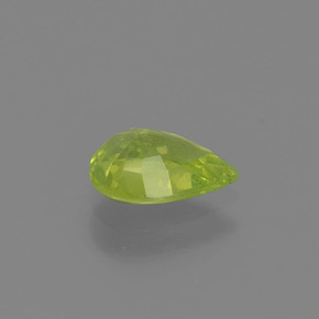 Crisoberillo Verde dorato naturale da 0.99 ct, Forma a pera, VS