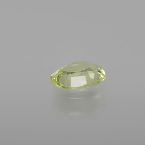 Crisoberillo naturale verde da 1,03 ct, taglio ovale, VVS-VS