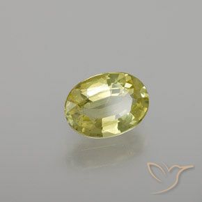 Crisoberillo Giallo medio naturale da 1.20 ct, Ovale, VS