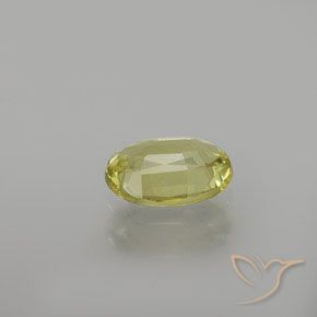Crisoberillo Giallo medio naturale da 1.20 ct, Ovale, VS