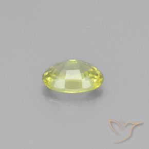 Crisoberillo Giallo chiaro naturale da 1.00 ct, Ovale, VVS