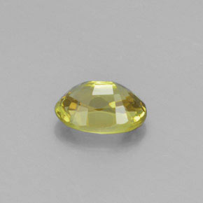 Crisoberillo Giallo mais chiaro naturale da 1.36 ct, Taglio ovale, VVS