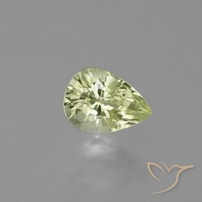 0.98ct Naturale Giallo medio Crisoberillo, Forma a pera, VVS