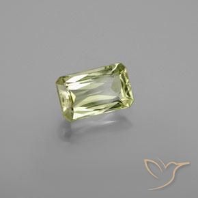 Crisoberillo Verde chiaro naturale da 1.44 ct, Ottagonale / Taglio smeraldo, VS