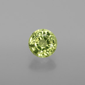 Crisoberillo naturale verde da 1,03 ct, taglio rotondo, VS