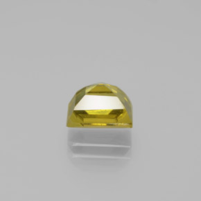 Crisoberillo Giallo verdastro naturale da 1.78 ct, Taglio a baguette, VS
