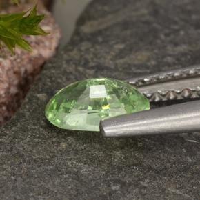 Crisoberillo Verde naturale da 0.49 ct, Taglio ovale, VS