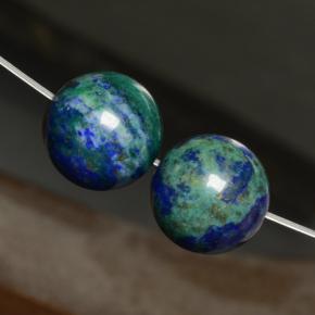 Gemme di Crisocolla Multicolore naturale da  ct, Sfera, Opaco